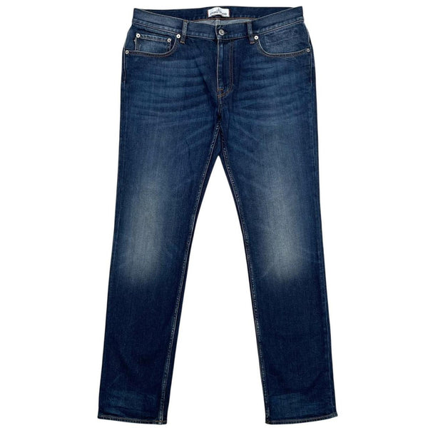 Stone Island AW 2018 Navy Blue Skinny Fit Denim Jeans