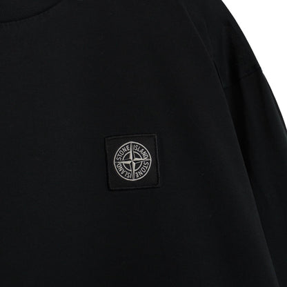 Stone Island AW 2019 Black Long Sleeve Compass T-Shirt