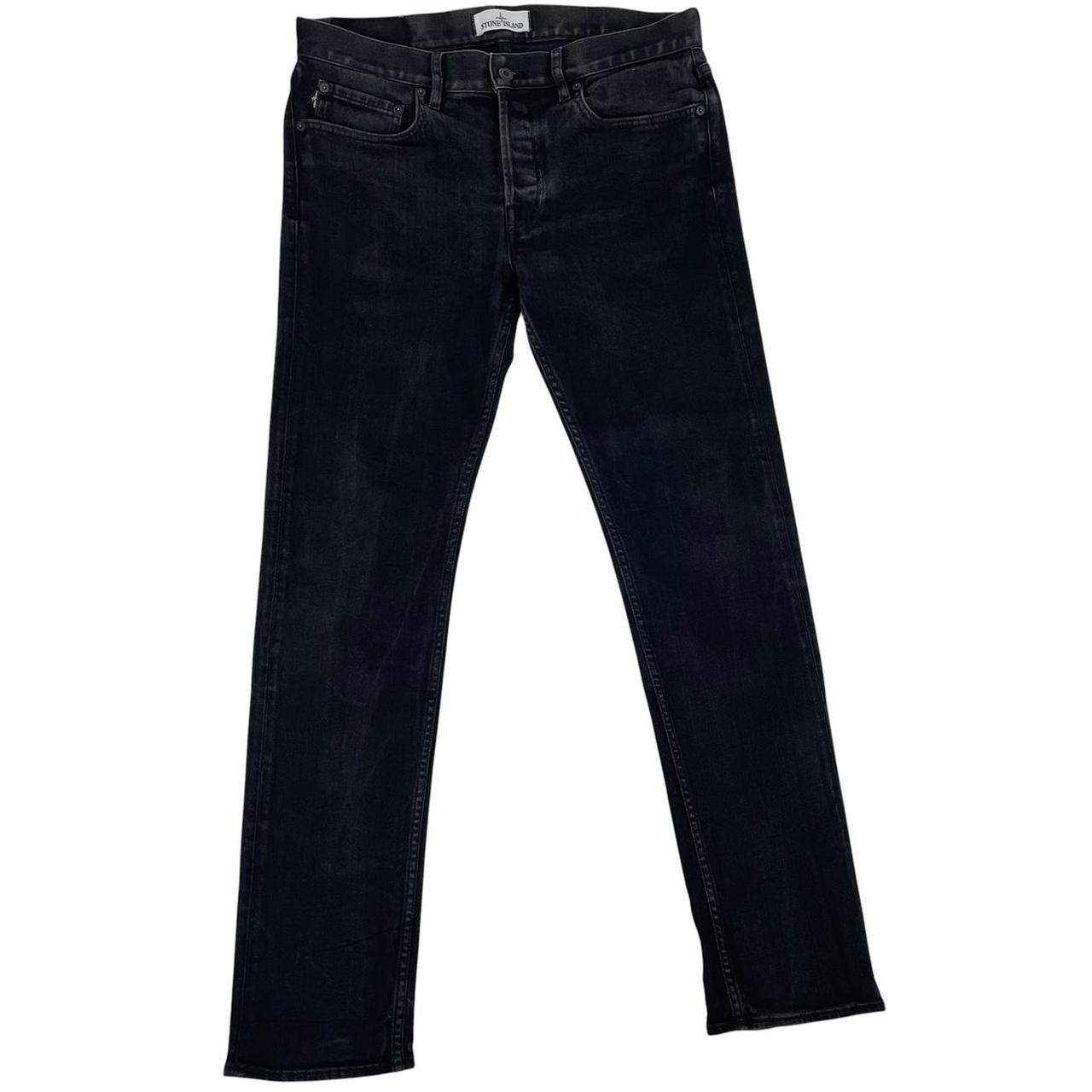 Stone Island AW 2017 Black Slim Fit Denim Jeans