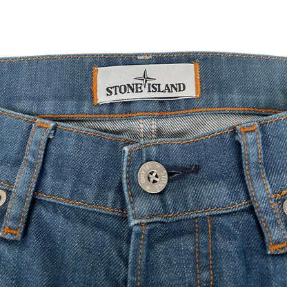 Stone Island Blue RE-T Fit Denim Jeans