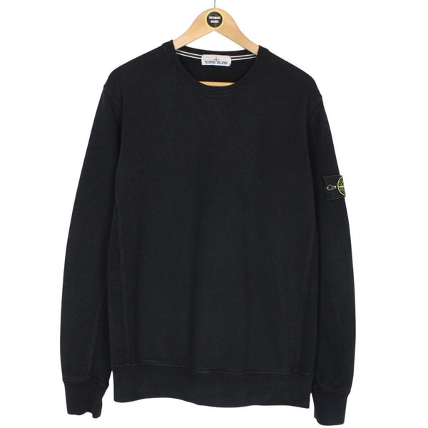 Stone Island SS 2019 Navy Blue Cotton Sweatshirt Jumper