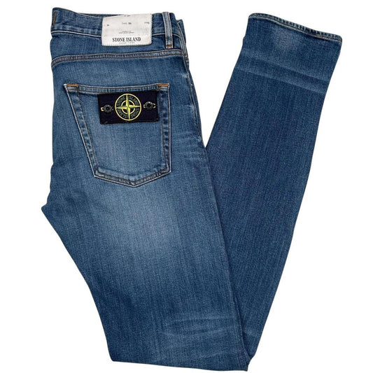 Stone Island SS 2016 Blue Slim Fit Denim Jeans