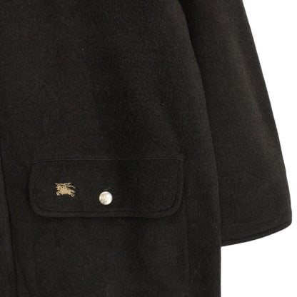 Vintage 90s Burberry Khaki Green Nova Check Lined Fleece Jacket