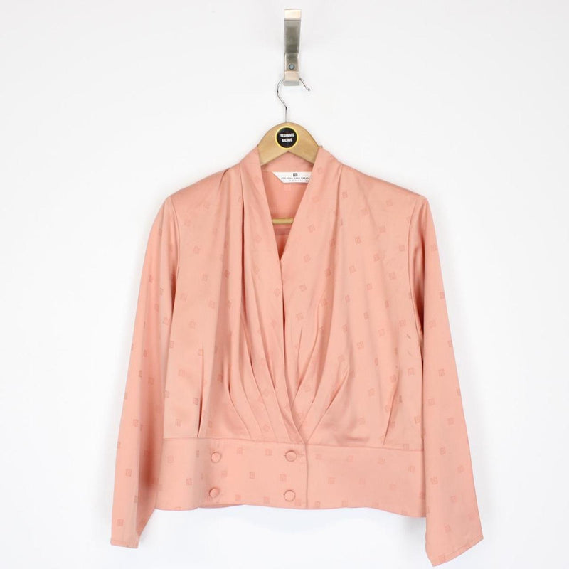 Vintage Pierre Balmain Pink Silk Jacket