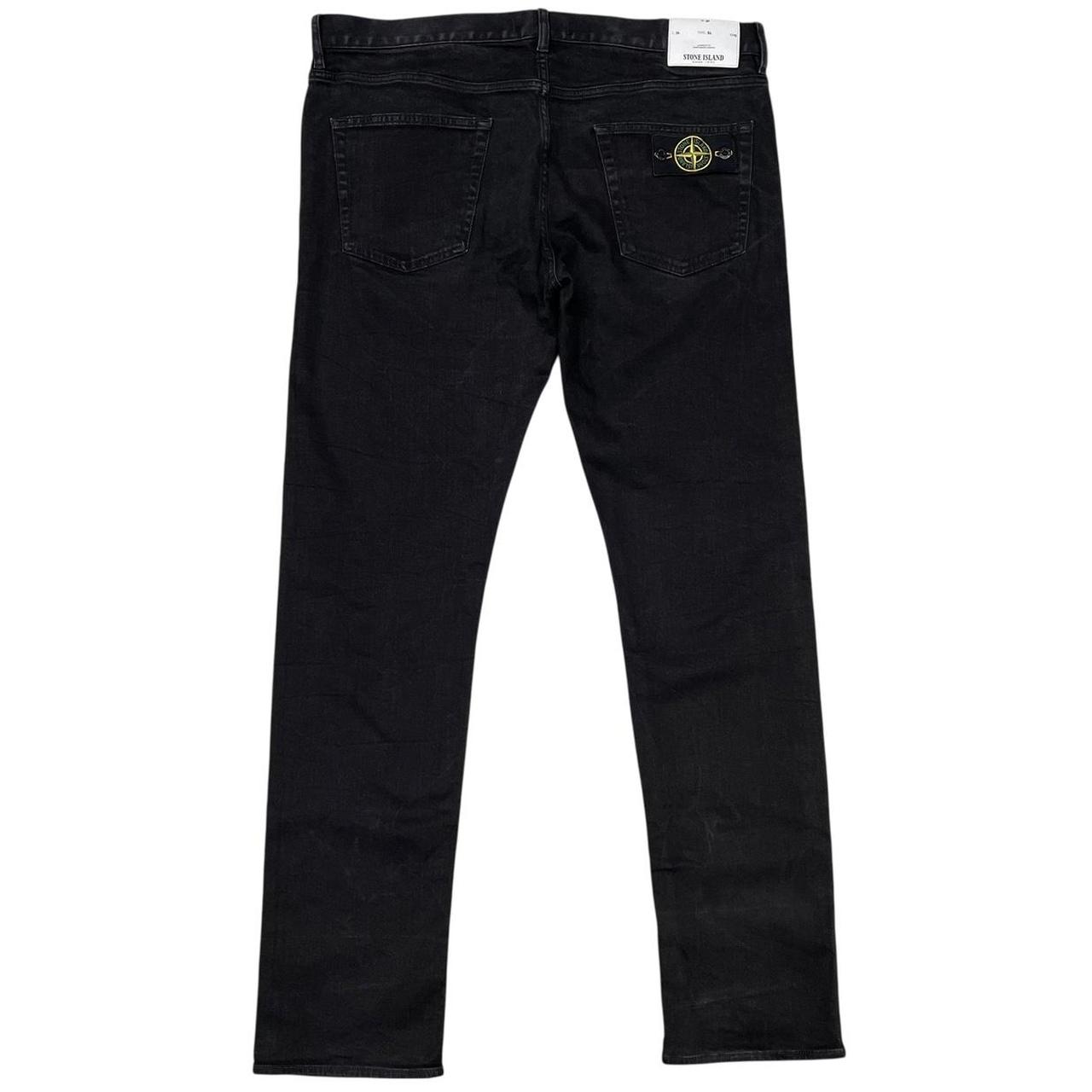 Stone Island AW 2017 Black Slim Fit Denim Jeans