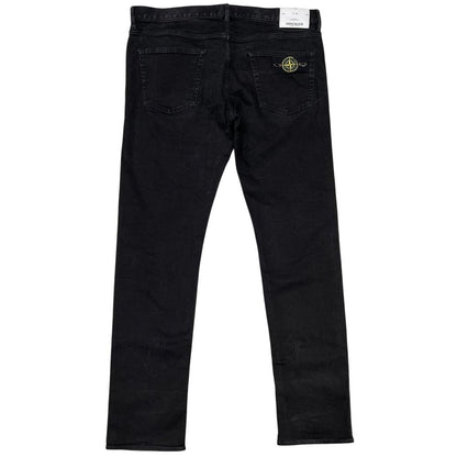 Stone Island AW 2017 Black Slim Fit Denim Jeans