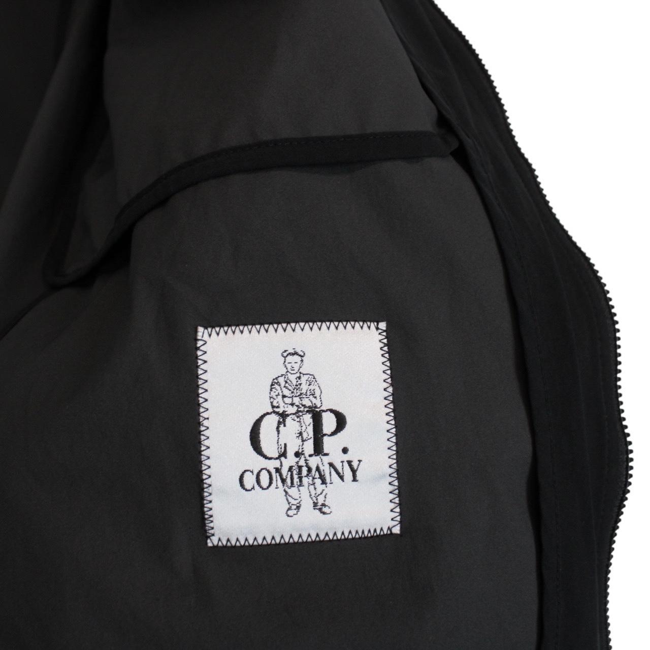 CP Company Pro-Tek Black Full Zip Waterproof Lens Jacket