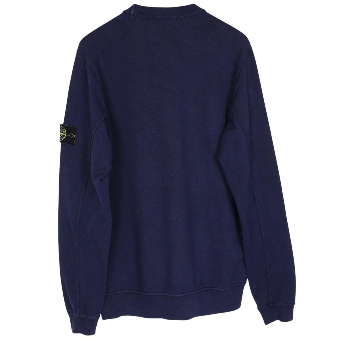 Stone Island SS 2016 Navy Blue Cotton Sweatshirt Jumper