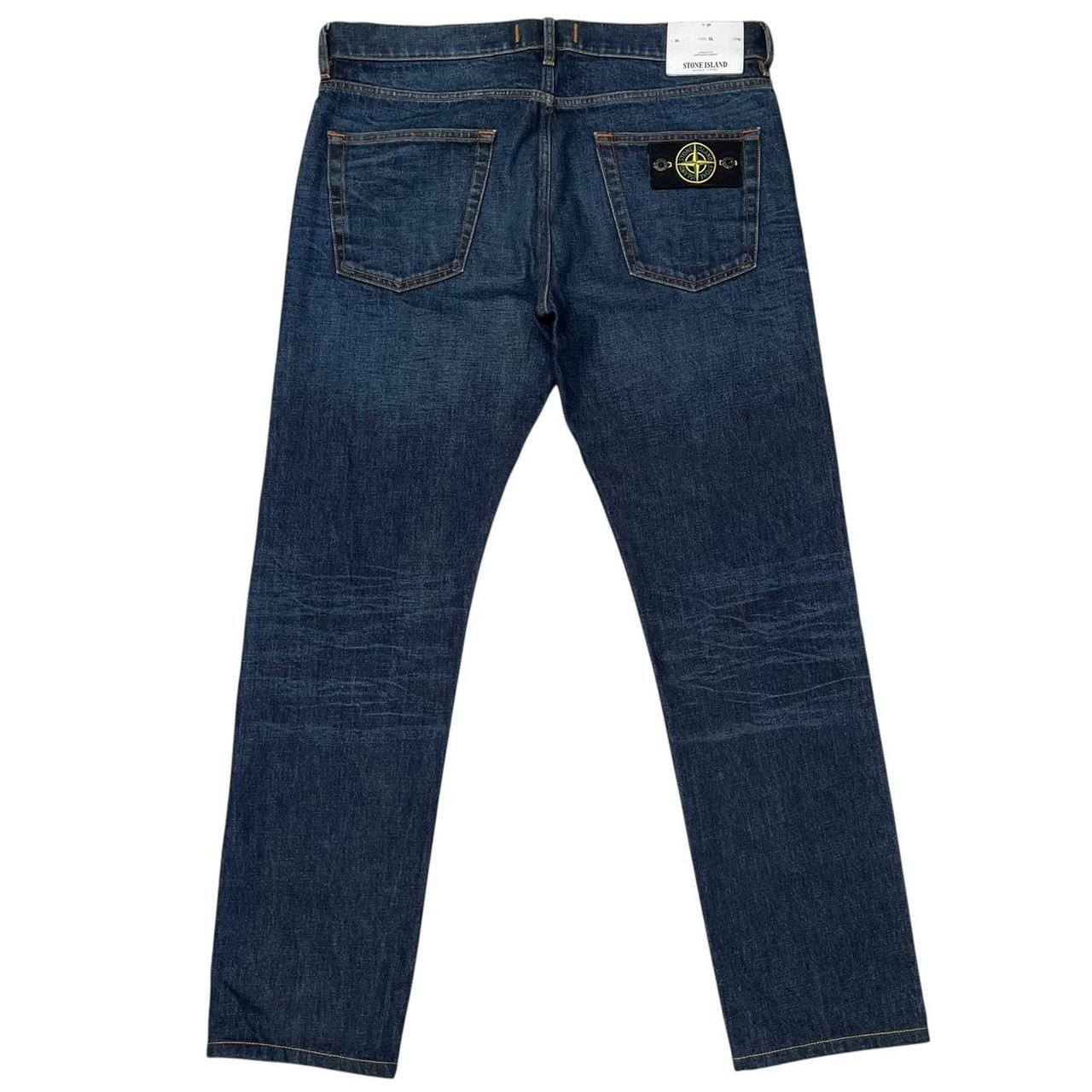 Stone Island SS 2016 Navy Blue Slim Fit Denim Jeans