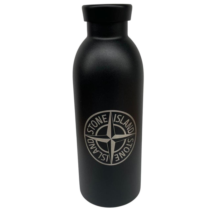 Stone Island x 24 Nylon Metal Pink and Black Stainless Steel Flask Water Bottle