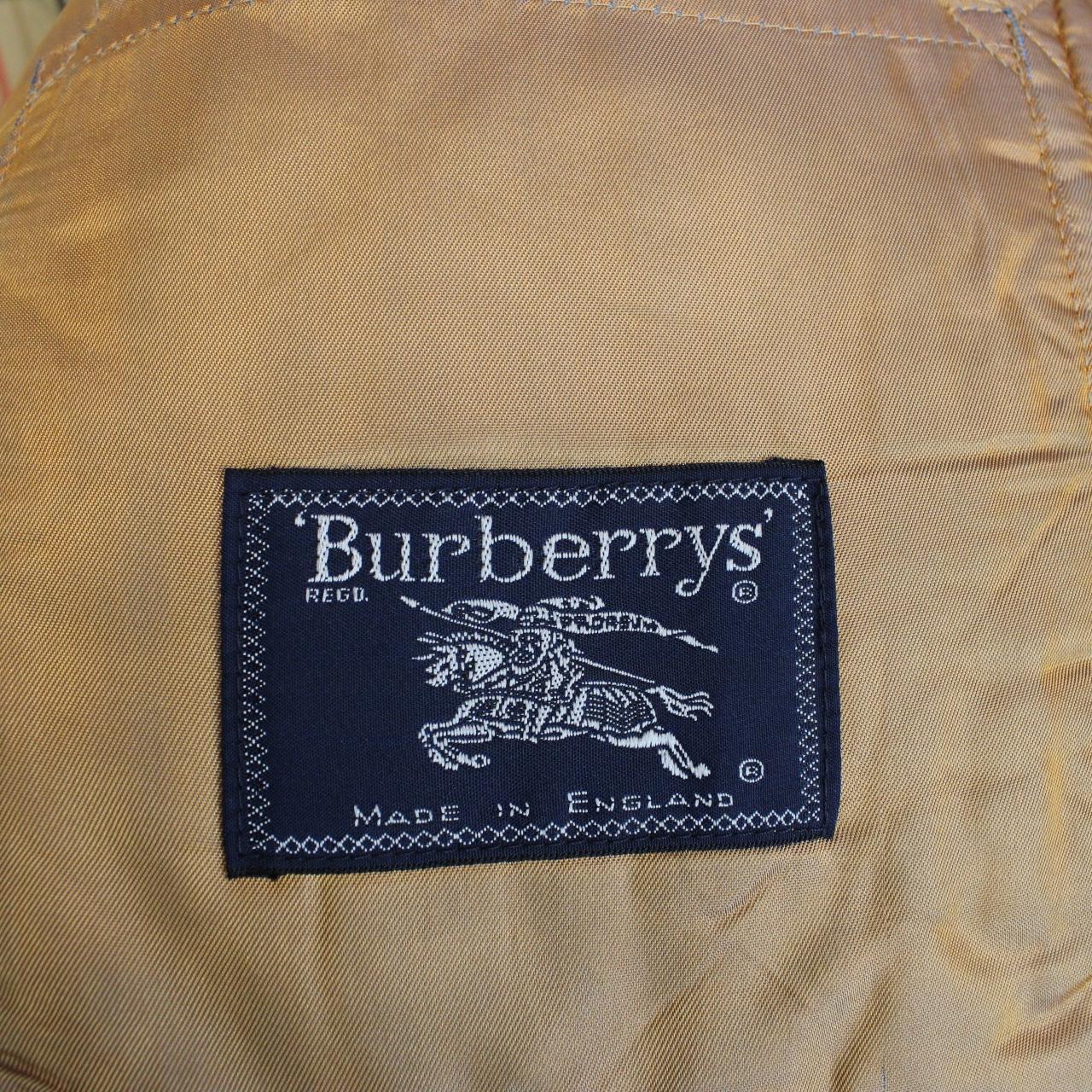 Vintage 90s Burberry Beige Nova Check Quilted Jacket