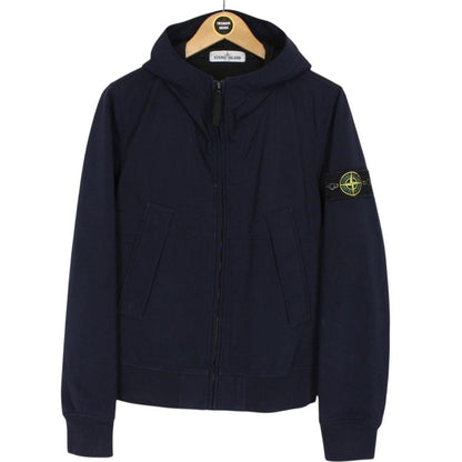 Stone Island AW 2013 Navy Blue Soft Shell-R Full Zip Jacket