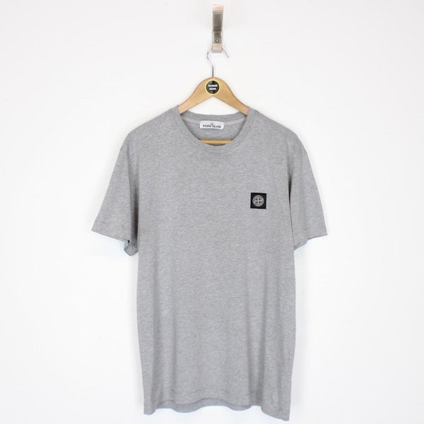 Stone Island Grey Short Sleeve Compass T-Shirt