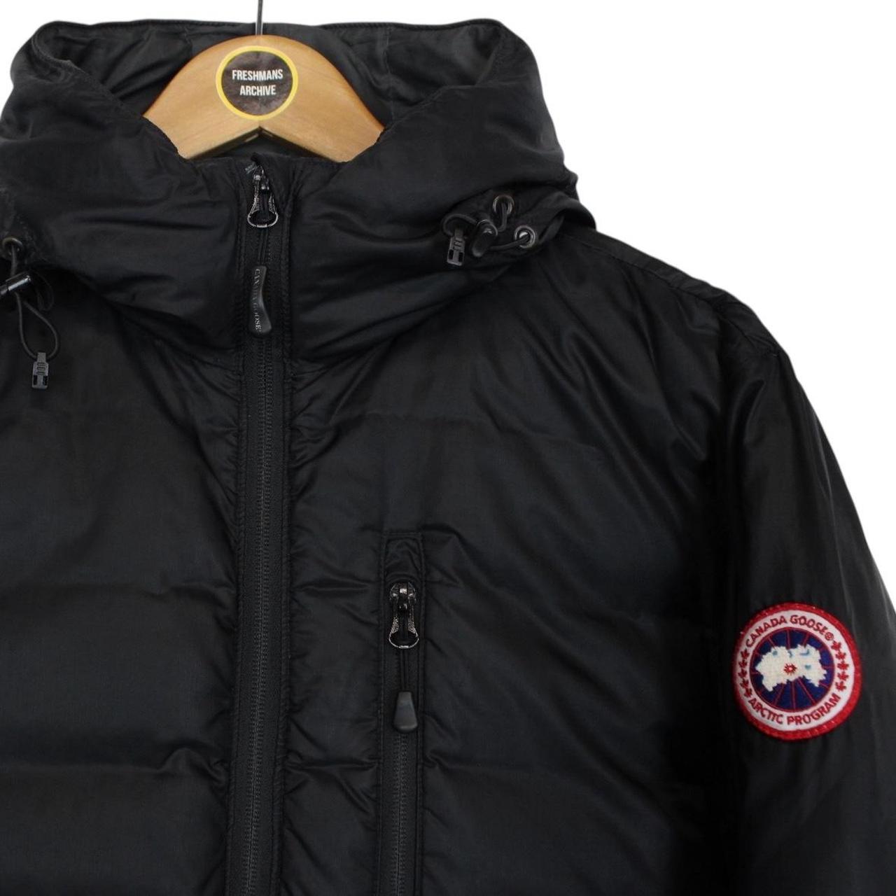 Canada Goose Lodge Hoody Black Full Zip Down Jacket