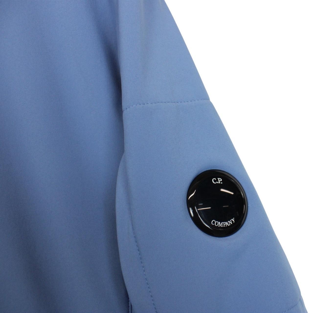 CP Company Blue Shell-R Soft Shell Lens Jacket