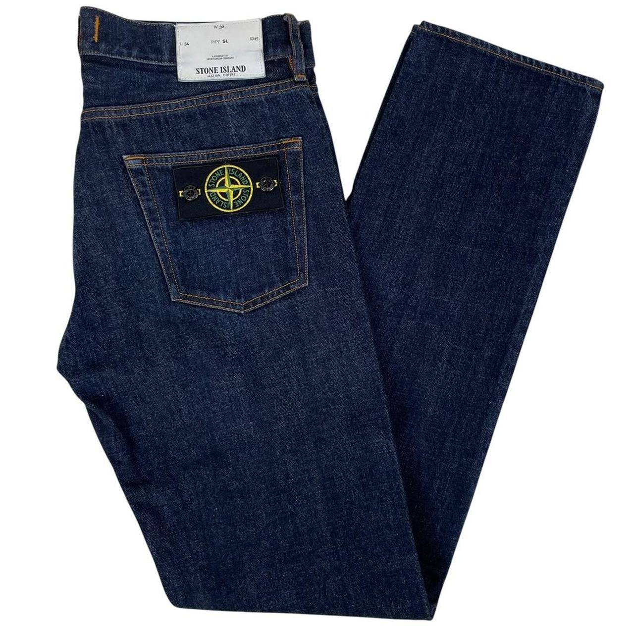 Stone Island SS 2013 Navy Blue Slim Fit Denim Jeans