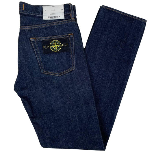 Stone Island SS 2013 Navy Blue Slim Fit Denim Jeans