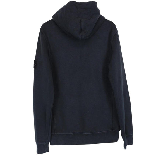 Stone Island AW 2018 Navy Blue Cotton Hoodie Jumper