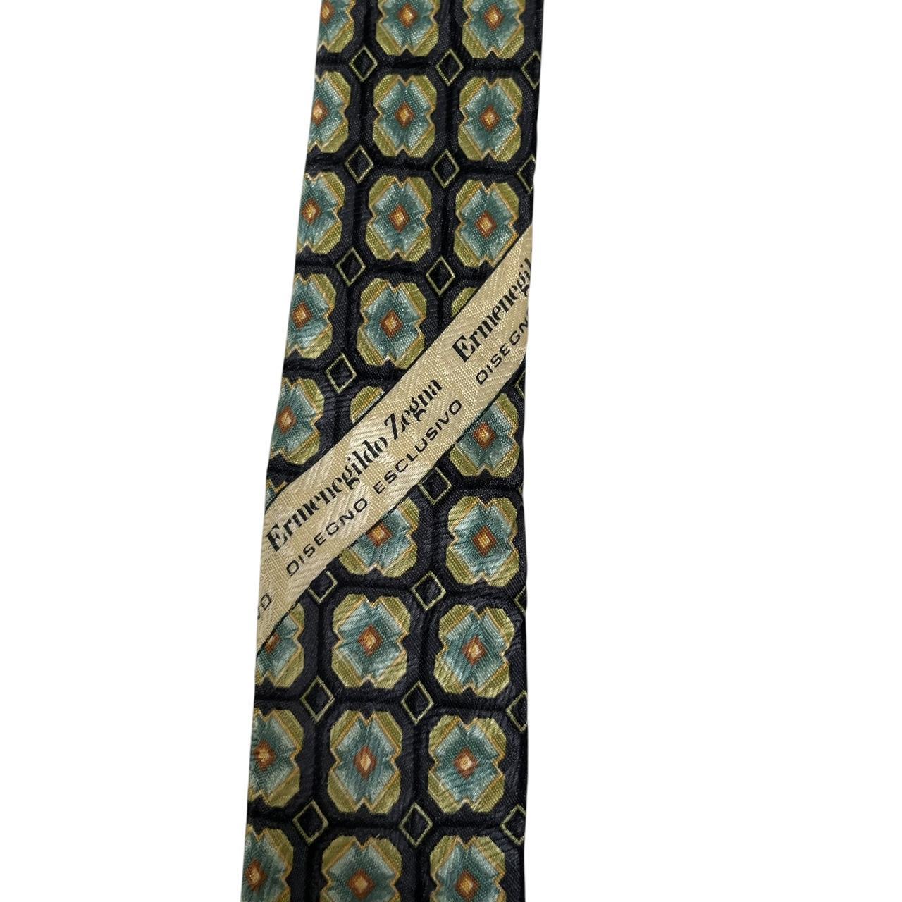 Ermenegildo Zegna Multicoloured Silk Tie