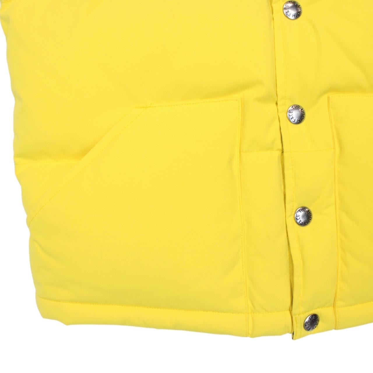 Gucci x The North Face Yellow and Black Full Zip Down Gilet
