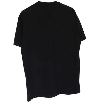 Givenchy black pocket t-shirt featuring multicoloured Rottweiler print and cotton material.