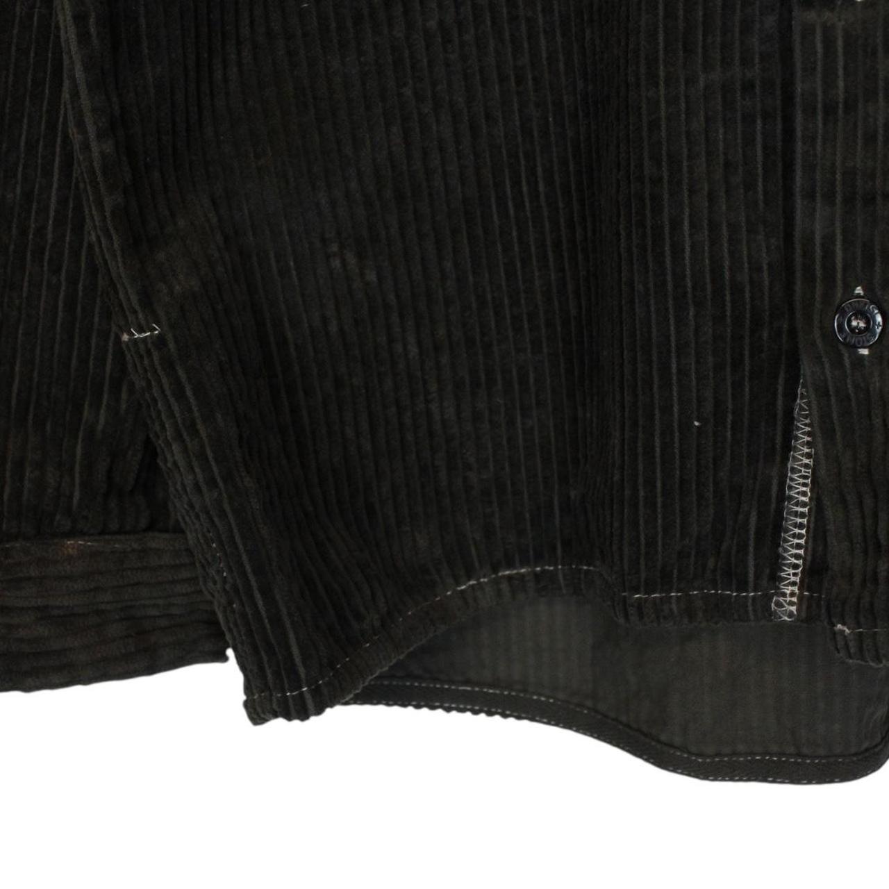 Stone Island SS 2020 Brown Long Sleeve Jumbo Corduroy Shirt