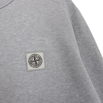 Stone Island AW 2012 Grey Cotton Compass Sweatshirt Jumper