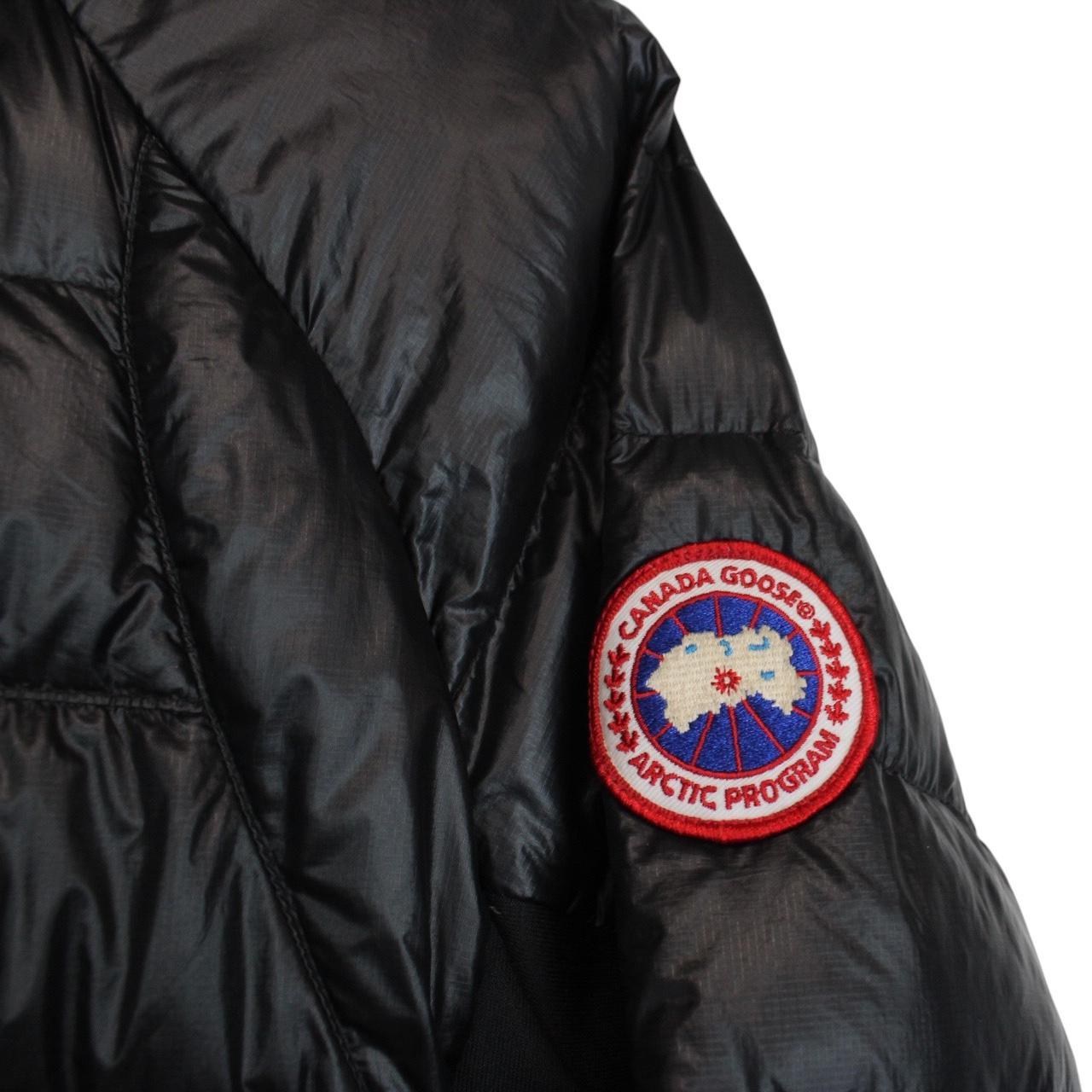 Canada Goose Black Hybridge Lite Full Zip Hooded Down Jacket