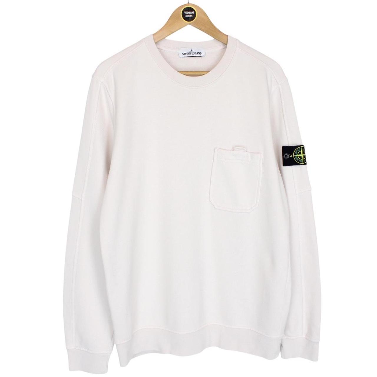 Stone Island SS 2019 Peach Cotton Sweatshirt Jumper
