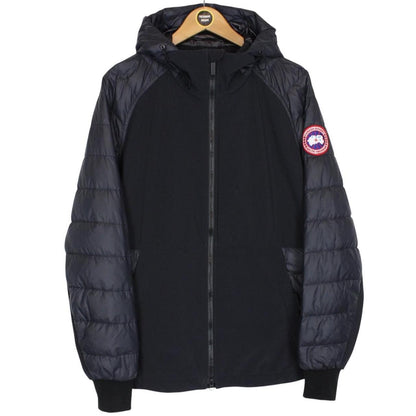 Canada Goose Black Hybridge Weyburn Down Hoodie Jacket