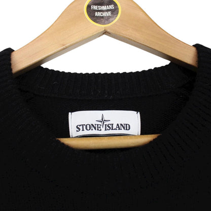 Stone Island AW 2020 Black Wool Knit Jumper