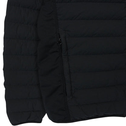 Stone Island AW 2020 Black Loom Woven Chambers Stretch Nylon TC Down Jacket