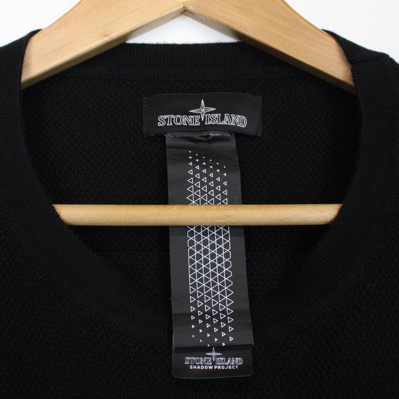 Stone Island Shadow Project AW 2019 Black Knit Jumper