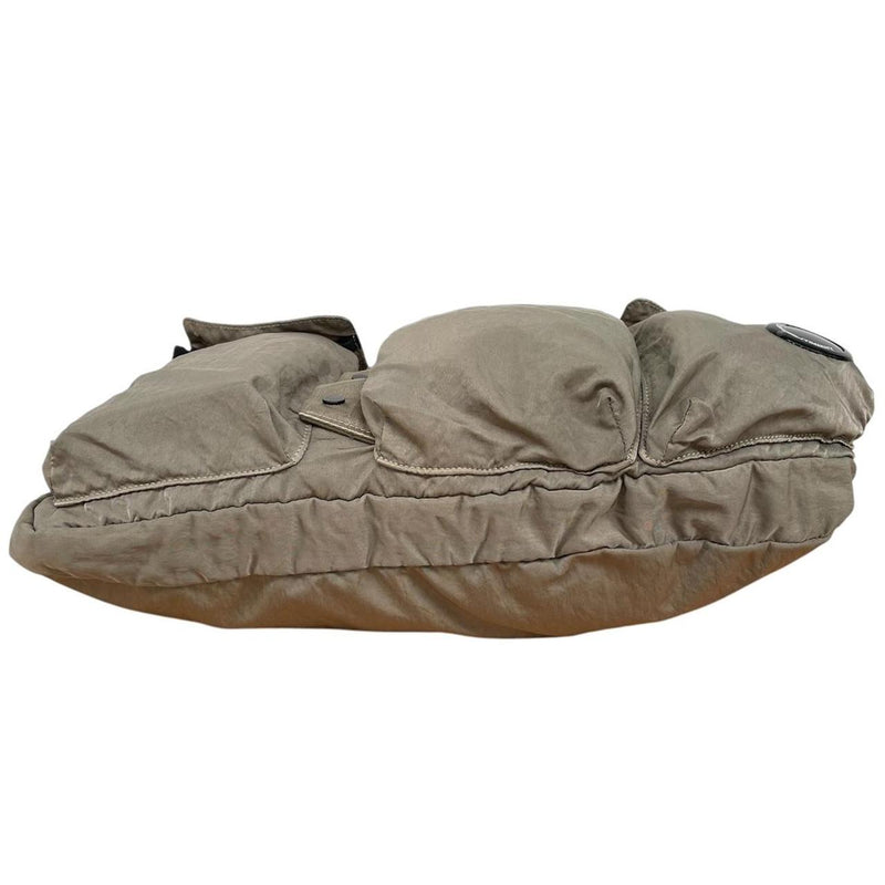 CP Company Sage Green Lens Nylon Utility Pack Crossbody Bag