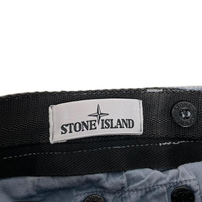 Stone Island SS 2014 Blue Bermuda Cotton Cargo Shorts