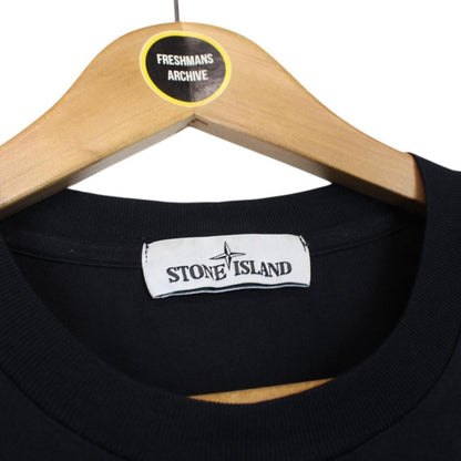 Stone Island Navy Blue Short Sleeve Compass T-Shirt