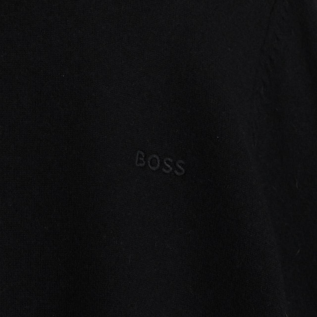 Hugo Boss Black Wool Knit Jumper