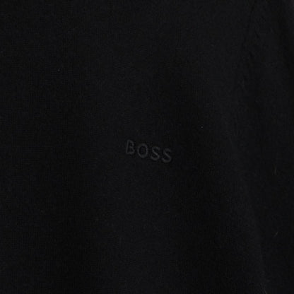 Hugo Boss Black Wool Knit Jumper
