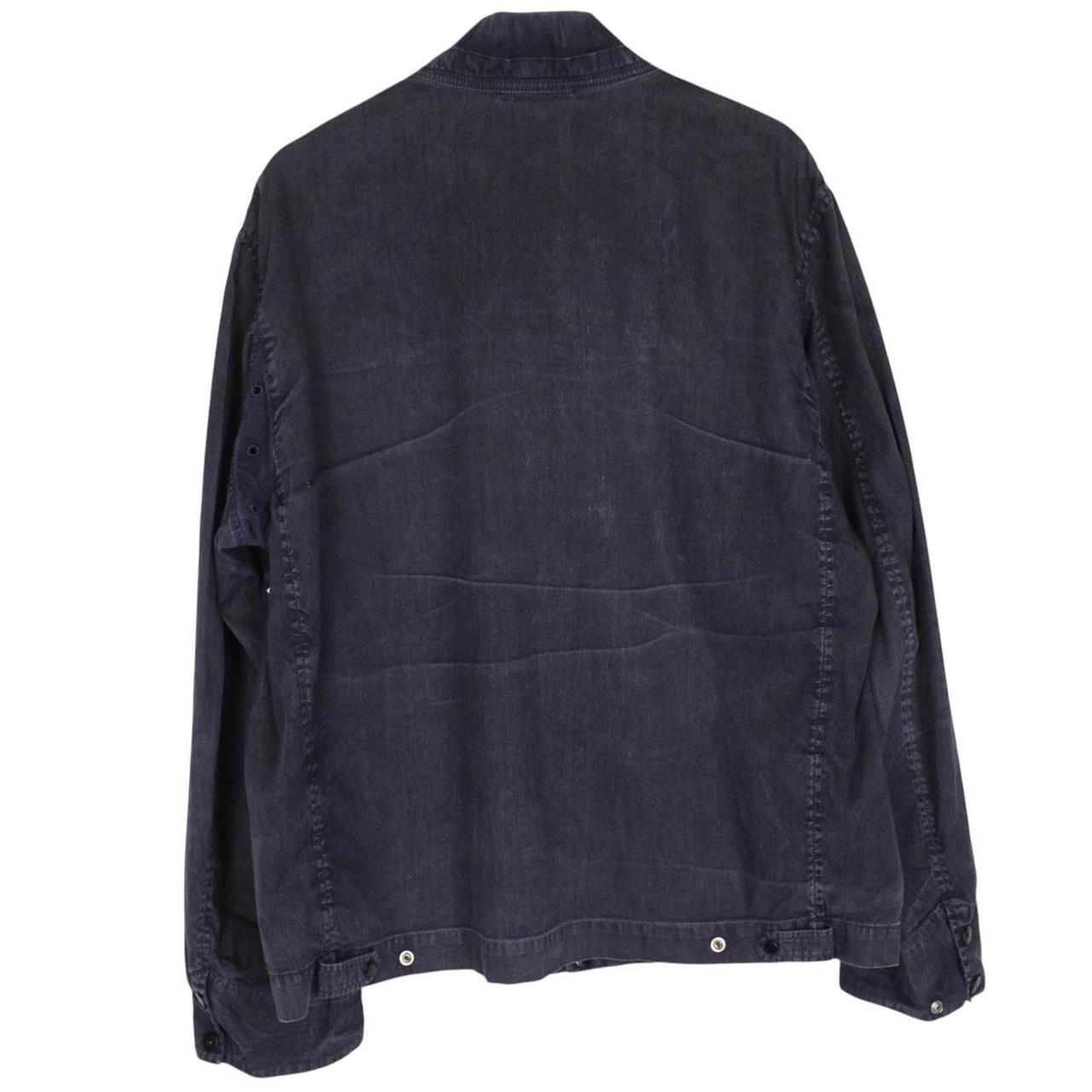 Vintage Stone Island SS 2005 Navy Blue Full Zip Denim Jacket