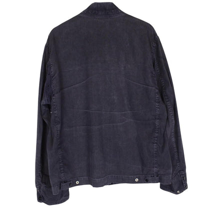 Vintage Stone Island SS 2005 Navy Blue Full Zip Denim Jacket