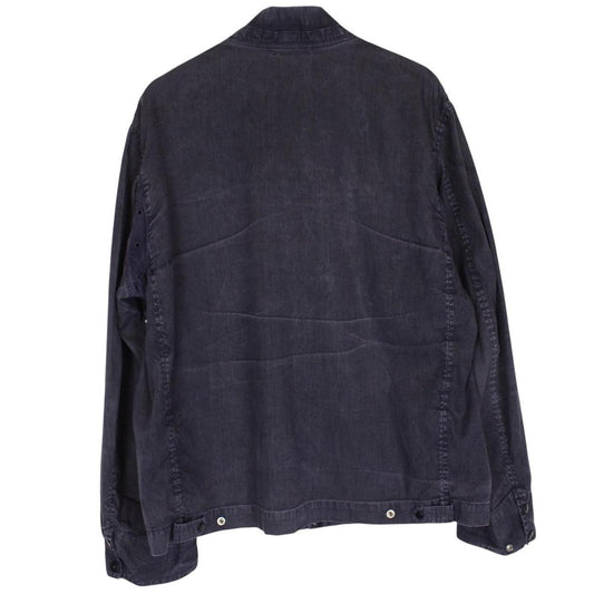 Vintage Stone Island SS 2005 Navy Blue Full Zip Denim Jacket