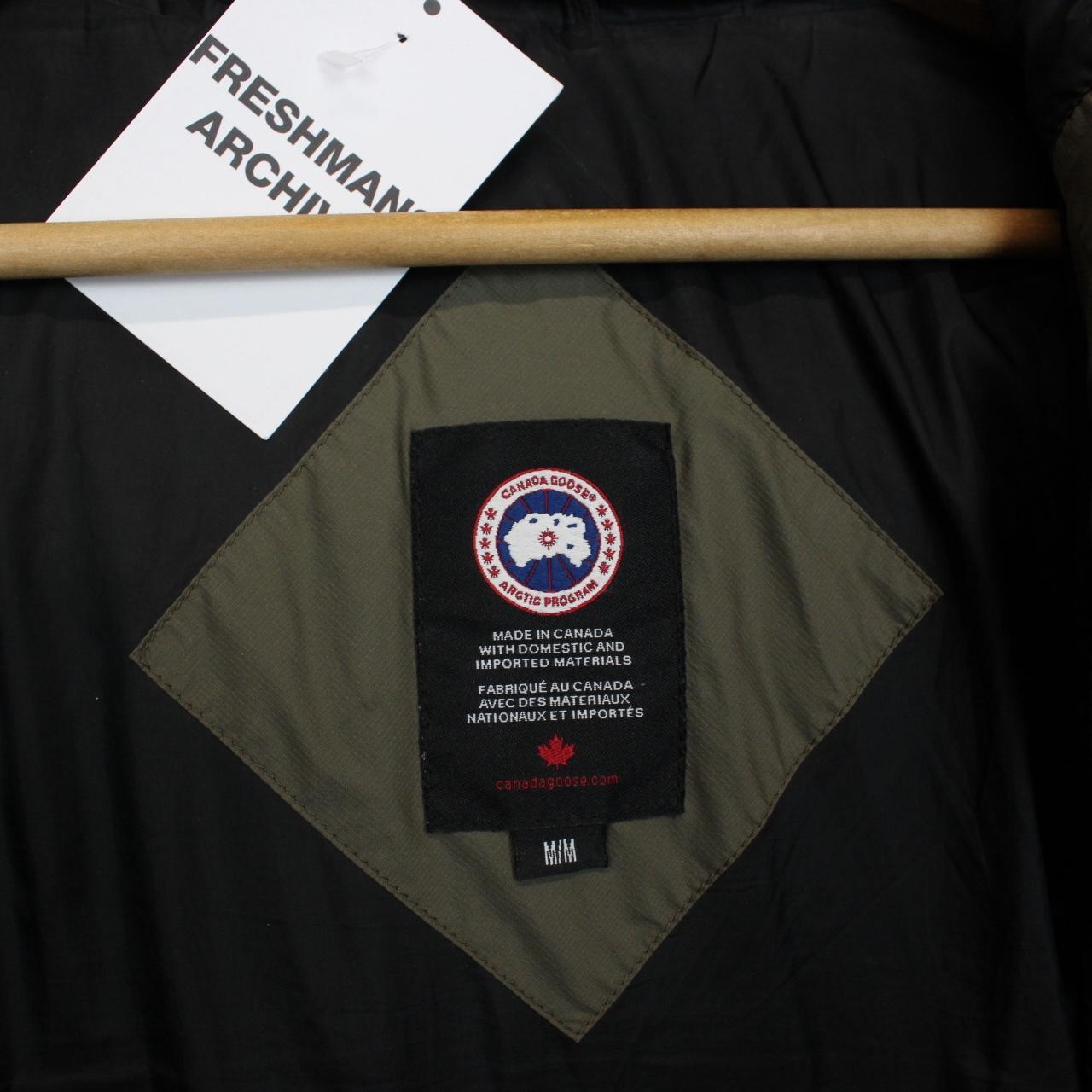 Canada Goose Military Green Cabri Hooded Down Jacket