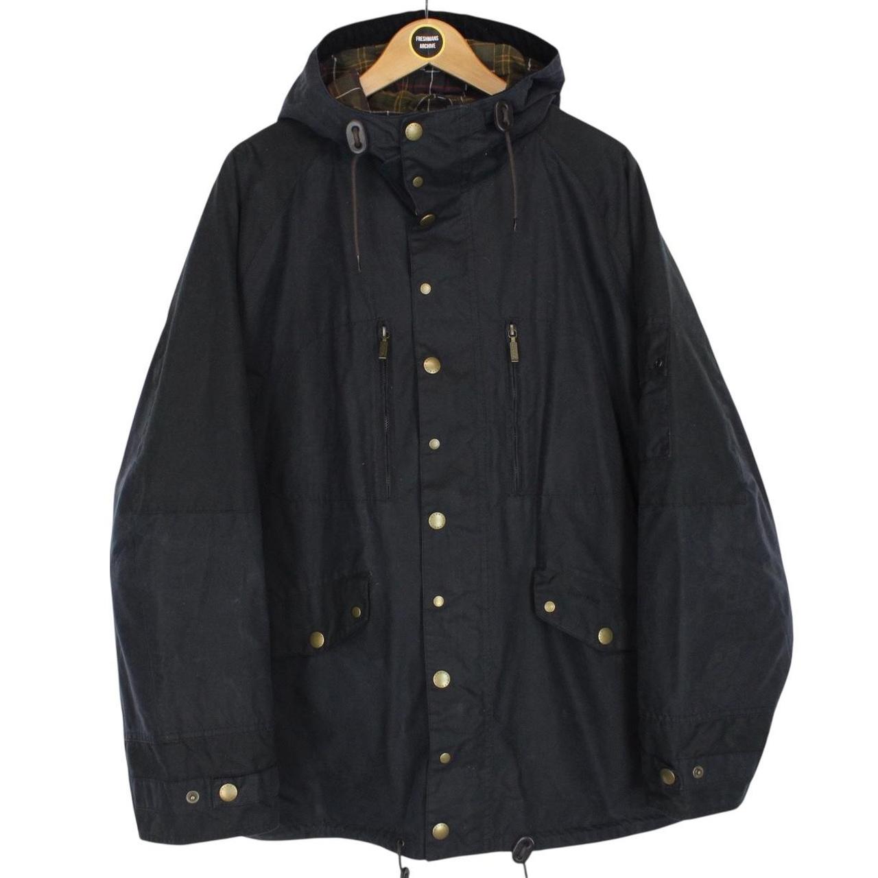 Barbour Black Tomorrow’s Archive Helmsfort Wax Jacket