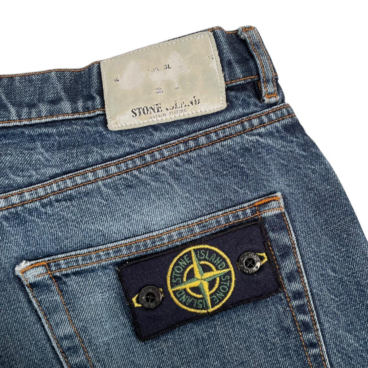 Stone Island AW 2015 Blue Slim Fit Denim Jeans