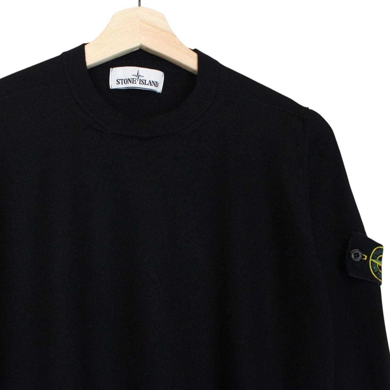 Stone Island AW 2020 Black Wool Knit Jumper