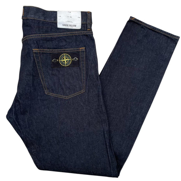 Stone Island AW 2016 Dark Navy Blue Slim Fit Denim Jeans