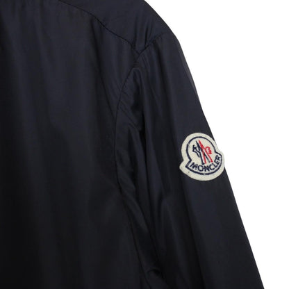 Moncler Miroir Navy Blue Full Zip Nylon Windbreaker Jacket