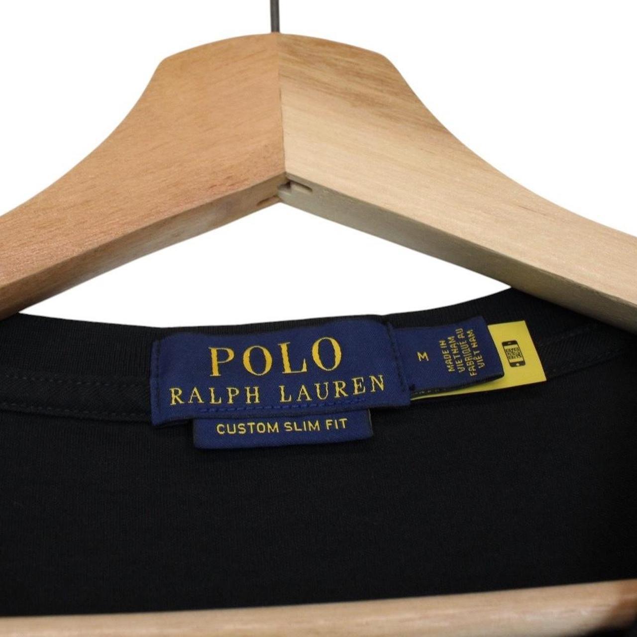 Polo Ralph Lauren Black Short Sleeve Pima Cotton T-Shirt