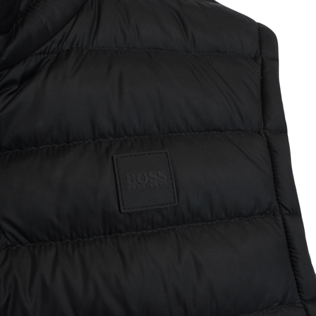 Hugo Boss Black Full Zip Logo Down Gilet / Bodywarmer