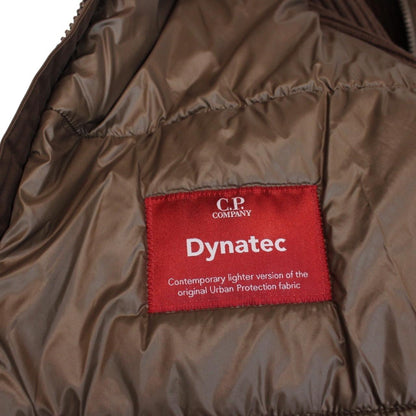 CP Company Metropolis Brown Dynatec Wool/Nylon Knit Jacket